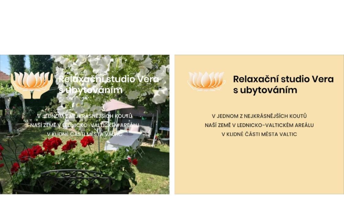 Relaxacni Studio Vera S Ubytovanim Valtice Dış mekan fotoğraf